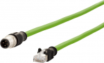 METZ CONNECT Netzwerkkabel - M12 (4-pole) (S)