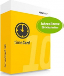 REINER SCT timeCard 10 time recording. Erw. 50 MA 1 Year term