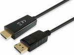 Cable Equip DisplayPort - HDMI 5m czarny (119392)
