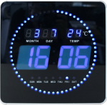 Unilux FLO - Clock - quadrangular - electronic