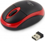 Titanum TM116E Wireless 3D mouse 2.4GHZ Black / Red