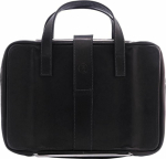 R-Go Tools R-Go NBT+St&auml;nder Viva 15.6" full grain leather ergono. black
