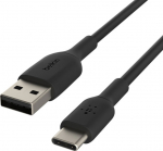 Belkin USB-C/USB-A Cable 1m PVC, black CAB001bt1MBK