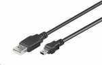 Cable USB PremiumCord USB-A - miniUSB 5 m Czarny (ku2m5a)