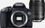 Canon EOS 850D + lens EF-S 18-135mm f/3.5-5.6 IS USM - 24.1 MP | LCD: 3" | matrix APS-C | Dual Pixel CMOS | Filmy: 4K | Digic 8 | BT | Wi-Fi |
