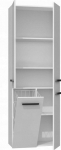 Topeshop NEL 1K DD BIEL bathroom storage cabinet White