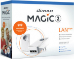 Devolo Magic 2 LAN triple - 2400 Mbit/s - IEEE 802.1p - IEEE 802.3 - IEEE 802.3ab - IEEE 802.3az - IEEE 802.3u - IEEE 802.3x - Gigabit Ethernet - 10.100.1000 Mbit/s - 10BASE-T - 100BASE-TX - 1000BASE-T - 64-QAM - 256-QAM - 1024-QAM - 4096-QAM - BPSK  ...