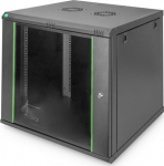Digitus WALL MOUNTING CABINET 600X600MM, 12U DYNAMIC 638X600X600MM BLACK