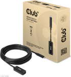 Club3D Club 3D USB Type-C forl&aelig;ngerkabel 5m Sort
