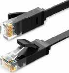 Ugreen Ethernet RJ45, Cat.6, UTP, 8m, flat black