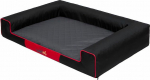 Hobbydog Den Victoria - Black with a graphite mattress XXL