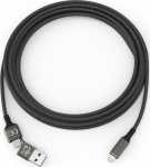 smrter SPEEDY Ladekabel, Typ Lightning, 100cm, black retail