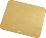 Hama 00054168 Velvet Mouse Pad, Mustard Yellow