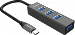 HUB USB PremiumCord PremiumCord 5G SuperSpeed USB Hub Type C on 4x USB 3.2 Gen 1