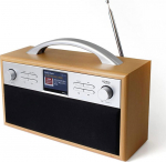 Xoro DAB 250 Internet Radio IR DAB+ BT Wi-Fi Spotify Wood Optics