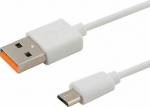 Kabel USB Savio USB-A - microUSB 1 m White (SAVIO CL-127)