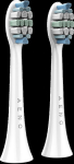 AENO Replacement toothbrush heads, White, Dupont bristles, 2pcs in set (for ADB0003/ADB0005 and ADB0004/ADB0006)
