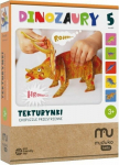 Muduko Ekopuzzle cardboards* spatial Dinosaurs MUDUKO