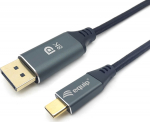 Equip Adapter USB-C->DisplayPort1.4 St/St 8K/ 60Hz 1.00m PVC