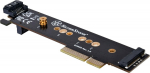 Silverstone SST-ECM28 M.2/SATA adapter card, PCIe 4.0, 1x M-Key, 1x SATA