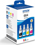 EPS Epson EcoTank 664 - 4er-Pack - Schwarz, Magenta