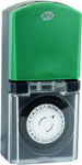 REV timer mechanisch black/green