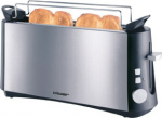 Cloer 3810 - Toaster - 2 disc - Edelstahl