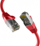 EFB Elektronik EFB RJ45 Patchkabel S/FTP PIMF Cat8.1 15.00m rot