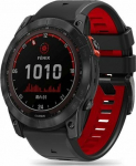 Tech-Protect kellarihm IconBand Pro Garmin fenix 3/5X/3HR/5X Plus/6X/6X Pro/7X, must/punane