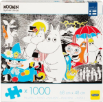 Peliko Muumi Comic Book Cover 1 - puzzle, 1000 burn