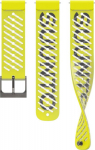 Suunto Athletic 5 - silicone bracelet 22 mm, Lemon Yellow