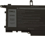 DEL Dell 52Wh 4-cell lithium-ion, battery for laptops