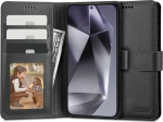 Kaitse&uuml;mbris kaanega Wallet, Samsung Galaxy A05s, must, Tech-Protect