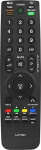 HQ LXP201 TV remote control LG AKB69680403 Black