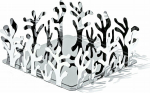 Alessi Mediterraneo Napkin Holder ESI18
