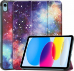CoreParts Tri-fold Caster Hard Shell, Cover - Galaxy Style For