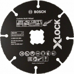 BOS Bosch CUTTING BLADE X-LOCK CARBIDE MULTI WHEEL 125*1*22.23 10 SZT