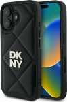 DKNY DKNY DKHCP16SPQDSLK iPhone 16 6.1'' czarny/black Quilted Stack Logo