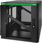 APC NETSHELTER 12U WALLMOUNT RACK ENCLOSURE CABINET SIDE MOUNT UPS DEPTH