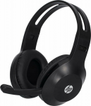 29 Headphones HP DHH-1601 headphones with microphone, volume control, czarna, classic type 2x 3.5 mm jack