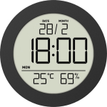 DAY sisetermomeeter/h&uuml;gromeeter/kell