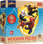 Trefl Puzzle wooden Spider-Man ready for action 50 element&oacute;w (20280)