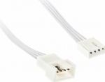 Kolink 4-Pin PWM Verl&auml;ngerung - 30cm, wei&szlig;