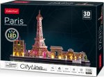PUZZLE 3D CITY LINE LED PARIS - L525H