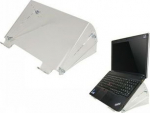 Neomounts NEWSTAR ACRYLIC NOTEBOOK RISER (TILT: 20 - 40 DEGREES) 15 KG -