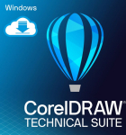 Corel CorelDRAW Technical Suite 2025 Business Perpetual License (incl. 1 Yr CorelSure Maintenance) (1-4)