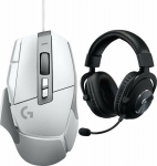 Log Logitech mouse G502 X (910-006147) + G Pro X Czarne (981-000818)