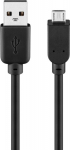 Wentronic goobay USB-kabel 5m Sort
