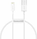 Kabel USB Baseus USB-A - Lightning 0.25 m White (CALYS-02)