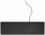 DEL Dell Multimedia Keyboard-KB216 - Russian (QWERTY) - Black